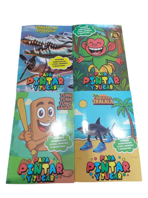 10 Libro Para Colorear Brain Rot S