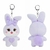 Llavero Peluche Black Pink Violeta