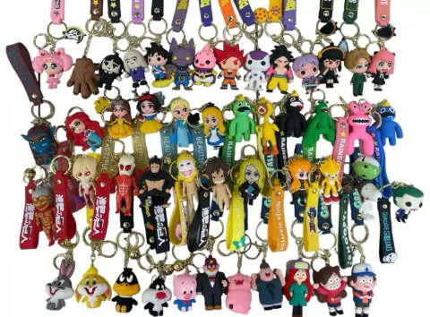 Llaveros de Goma x48 Surtido