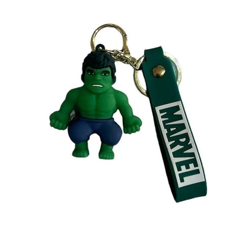 Llavero Goma Hulk Verde 2