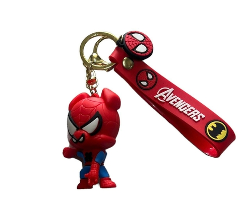 Llavero Goma Spiderman Oso