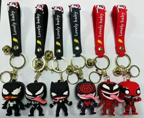 Llavero Goma Venom X1 Surtido