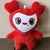 Peluche Lovely Rojo Importado 20Cm