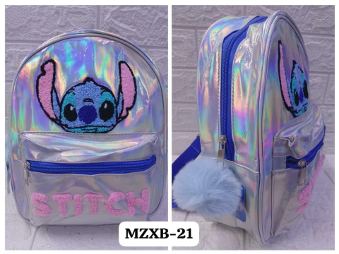 Mochila Stitch Brillos Pompon X1 CD