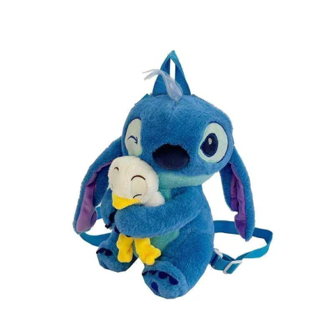 Mochila Stitch C/Pato 25cm