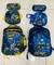 5 Unidad - Mochila Batman 3 Piezas