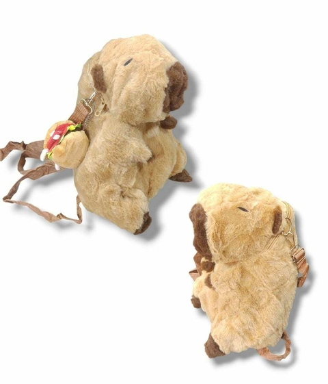 Mochila Capybara con Monedero Hamburguesa