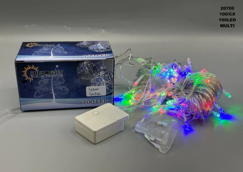 Tira Luz Led 100 Led Multicolor CD 20700