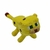 Llavero Peluche Ocelote Amarillo Minecraft