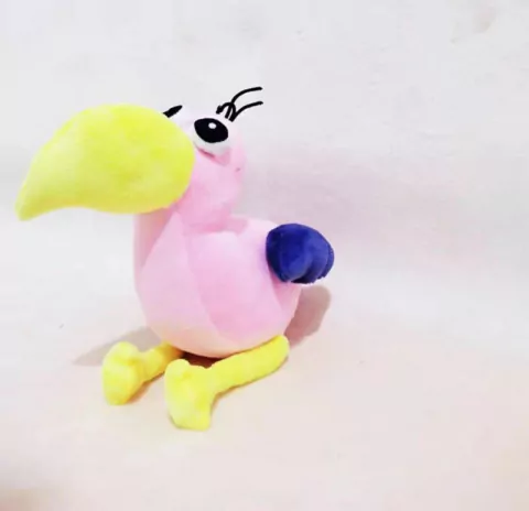 Peluche Banban Pajaro Rosa