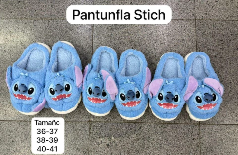 Pantufla Stitch 36 al 41 X1 CD