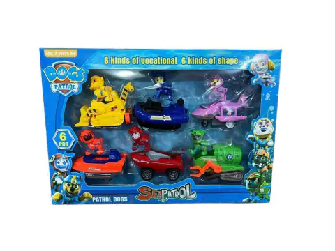 Paw Patrol En Caja X6 CD