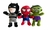 Peluche Avengers Surtido X1