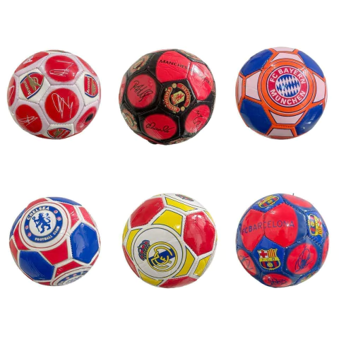 Pelota Nro 2 Equipos Europeos X1 Unidad Surtido