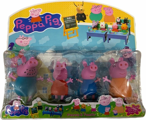 Peppa x4 Blister