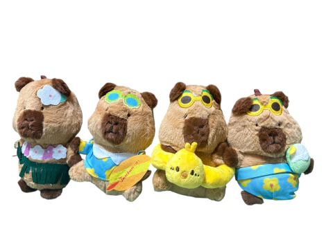 Llavero Peluche Capybara Verano X1 CD