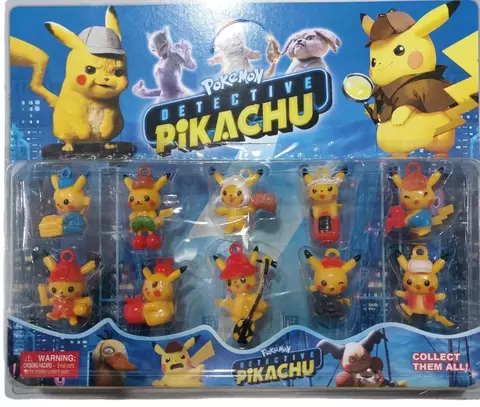 Pikachu x10 Detective