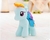 Llavero Peluche Pony Celeste