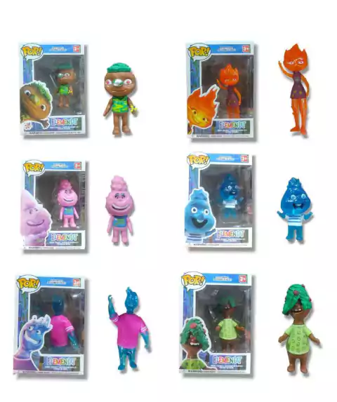 Funko Pop X6 Elementos Surtido