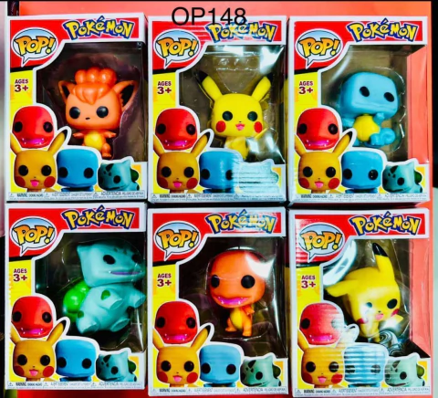 Funko Pop Pokemon X1 Sin Numero CD
