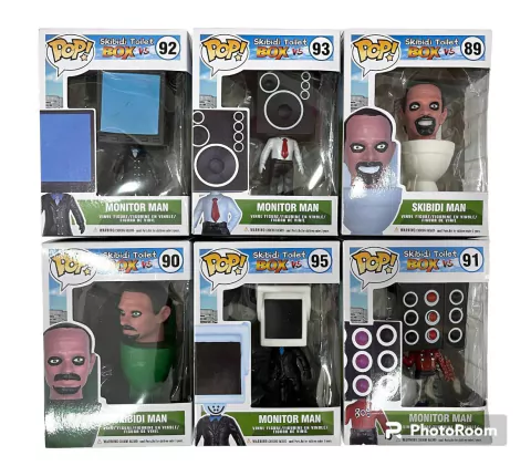 Combo Funko Pop Skibidi Toilet x6