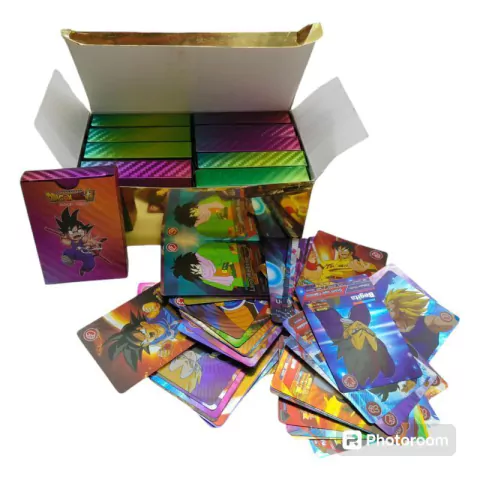 Caja X10 Mazos Multicolor Dragon Ball