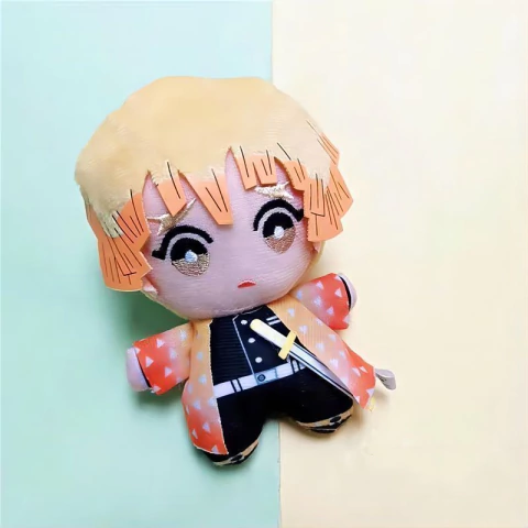 Llavero Peluche Demon Slayer Pelo Rubio