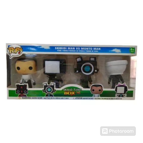 Funko Pop Skibidi Toilet x4 Grande