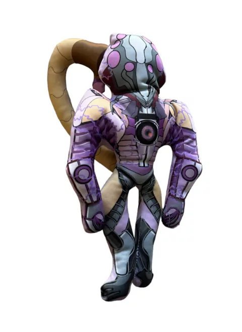 Peluche Skibidi Toilet Grande Violeta