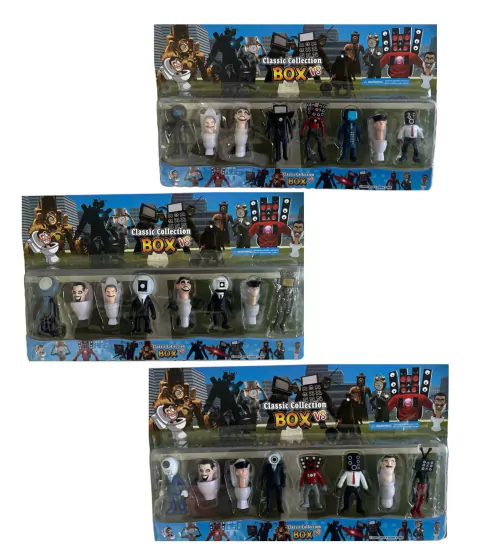 Blister Skibidi Toilet x8