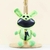 Llavero Peluche Smiling Critters Verde