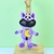 Llavero Peluche Smiling Critters Violeta