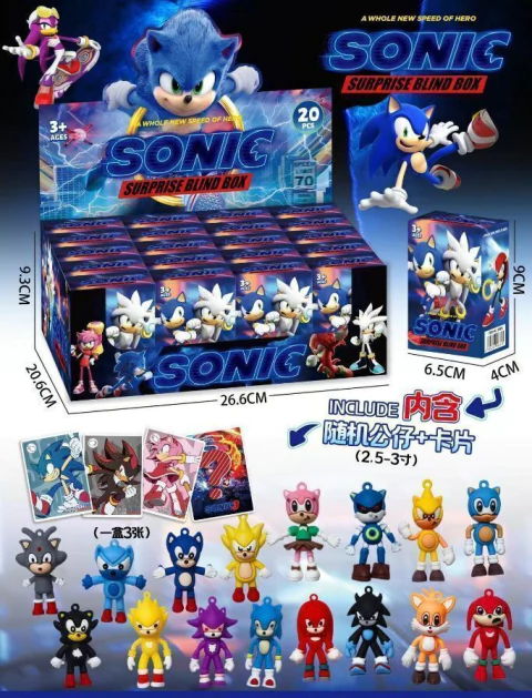 Muñeco en Caja Sonic X1 S