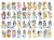 Sticker Bluey X50
