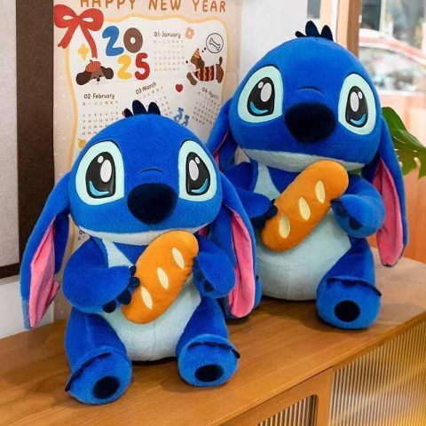 Peluche Stitch con Pan 70cm