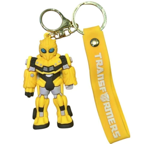 Llavero Goma Transformers Amarillo - comprar online