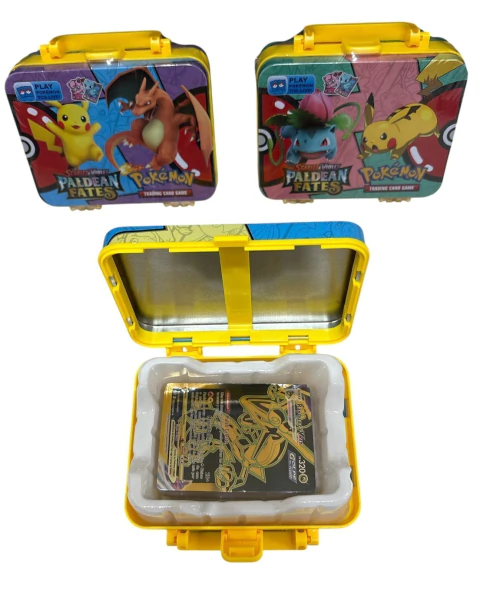 Valija Lata Cartas Pokemon X1 1195 A - comprar online