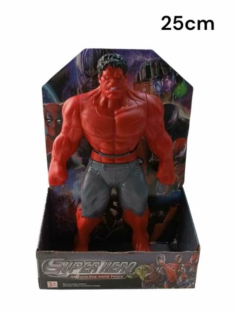 Hulk Rojo 25cm En Caja
