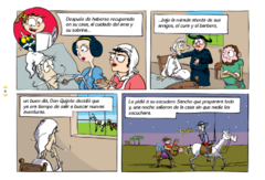 EL CABALLERO DE LA MANCHA 6. El regreso a casa en internet
