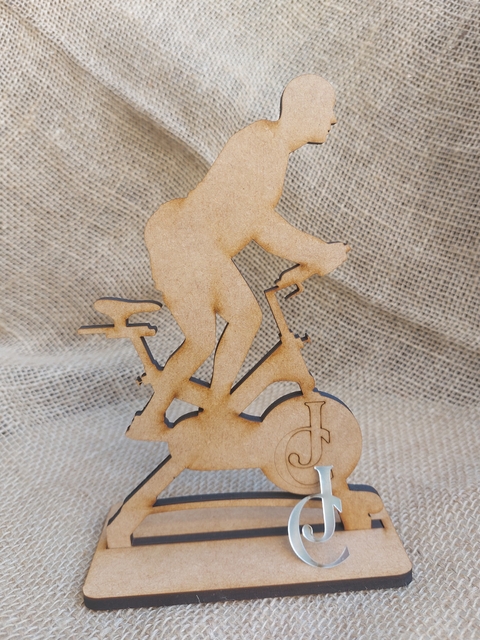 Troféu/totem ciclismo em Mdf 6mm personalizado
