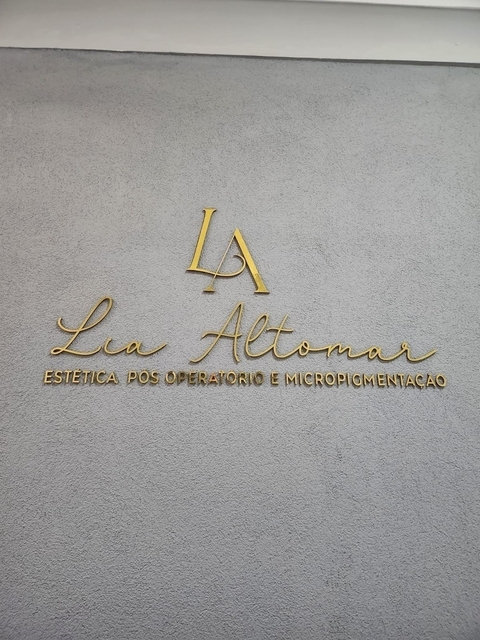 ￼Logo Letreiro 3D em Acrílico espelhado personalizado - (71x30cm)