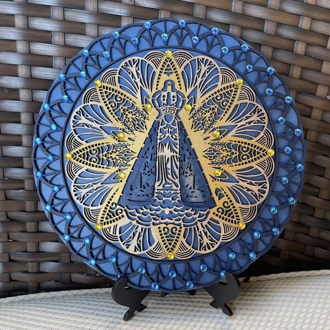 mandala flor nossa senhora aparecida