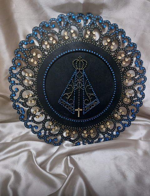 mandala nossa senhora aparecida pontilhismo - comprar online
