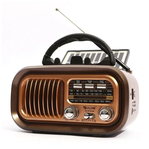 Radio Am/Fm Portátil Carga Solar Y USB - comprar online