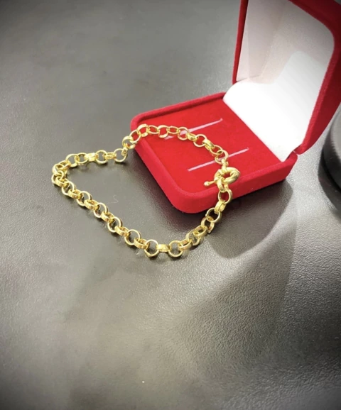Pulseira Elo Português 5mm - comprar online