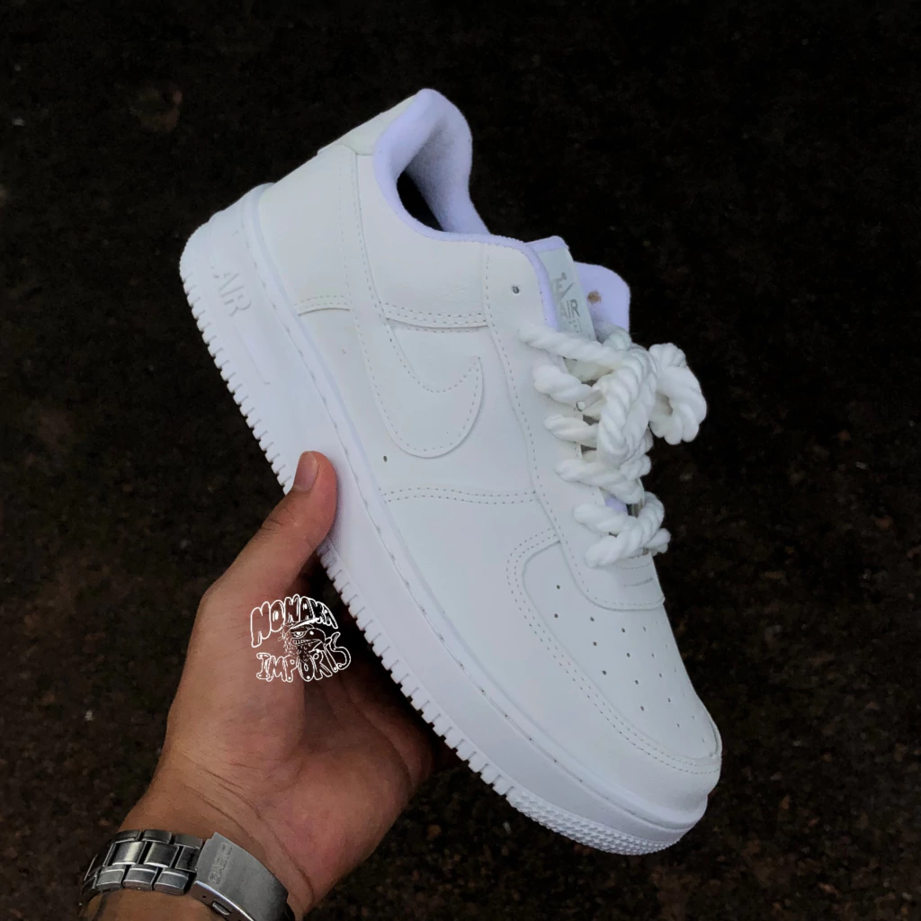 Nike Air Force One Lace Custom "White"