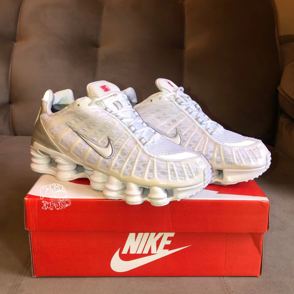 Nike Shox Tl 12 Molas - Branco