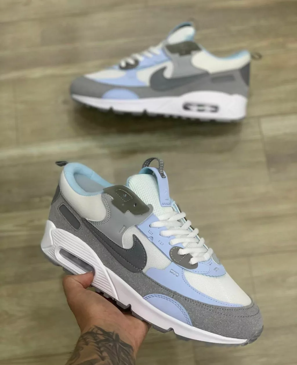 Nike Air Max 90 Futura - Branco/Tifanny