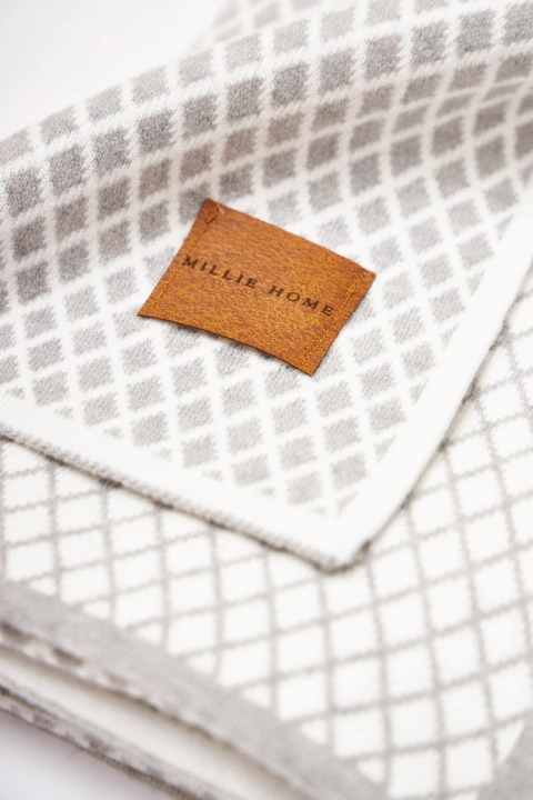 MANTA AURORA GRIS - REVERSIBLE