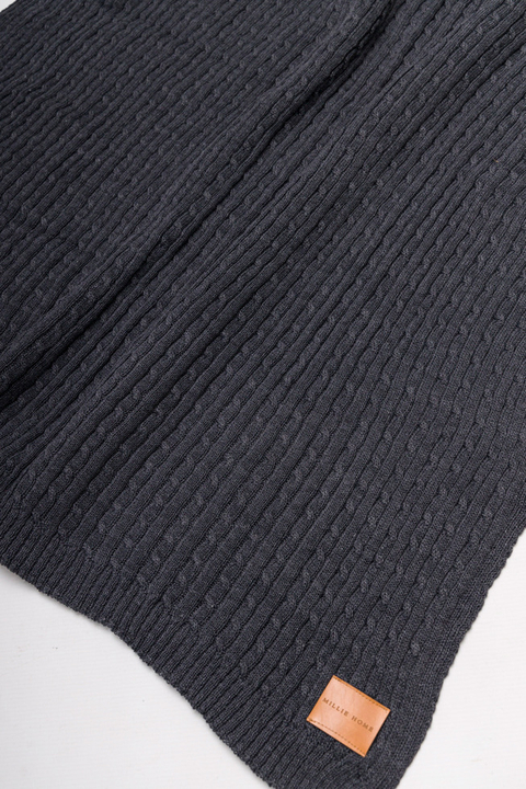 MANTA ELTON GRIS OSCURO